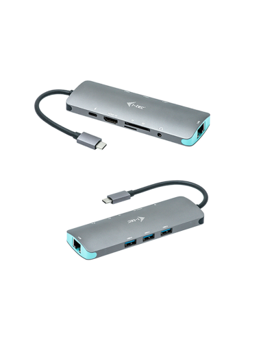 Nano docking station i - tec usb - c 4k con lan y power delivery 100w