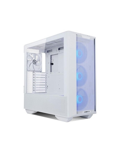 Caja ordenador gaming lian li lancool iii e - atx argb cristal templado blanco