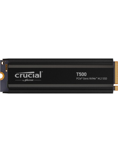 Isco duro interno solido ssd crucial t500 1tb pcie nvme 4.0 x4 con hs