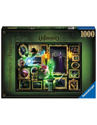 Puzzle ravensburger disney villainous: malefica 1000 piezas