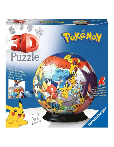 Puzzle 3d ravensburger puzzle ball pokemon