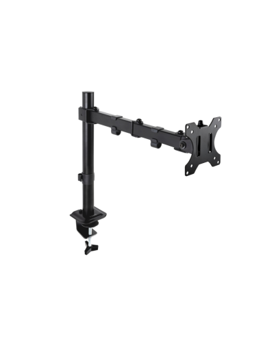 Soporte tooq mesa gira incli 1 brazo 17 - 32pulgadas negro