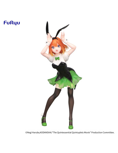 Figura good smile company the quintessential quintuplets movie trio try it yotsuba nakano bunnies version