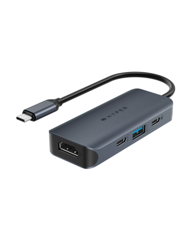 Hub hyper drive ecosmart gen.2 universal usb - c 4 - in - 1 100 w pd power