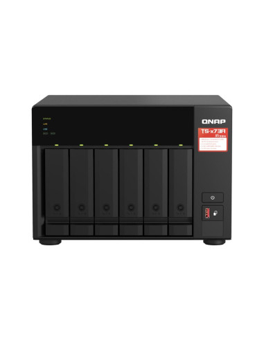 Servidor nas qnap qnap ts - 673a 6 bay 8gb