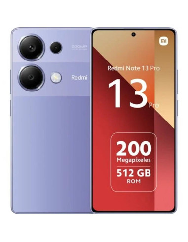 Movil xiaomi redmi note 13 pro 12gb 512gb 6.67pulgadas purpura