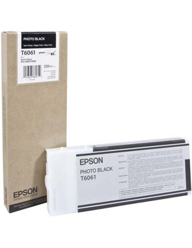 Cartucho tinta epson stylus pro 4880 - 4800 negro foto 220ml