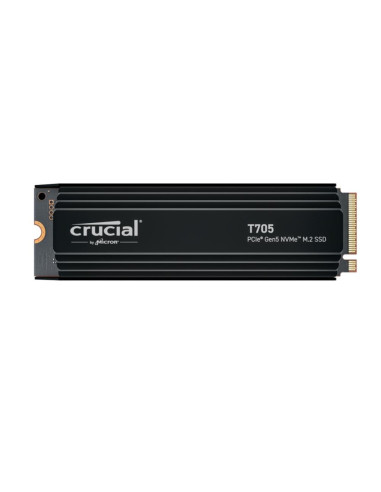 Disco duro interno solido ssd crucial t705 2tb m.2 nvme