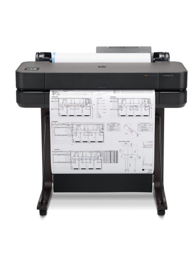 Plotter hp designjet t630 a1 24pulgadas -  2400ppp -  usb -  red -  wifi -  pedestal -  cortadora horizontal automatica