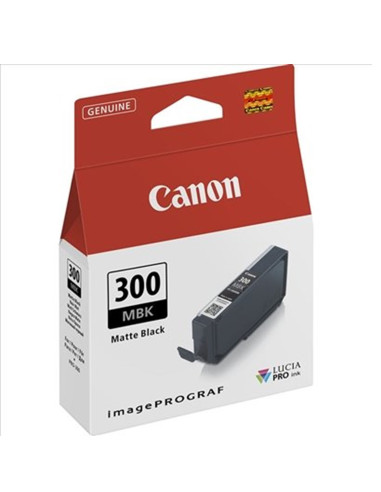 Cartucho canon pfi - 300 pbk negro foto