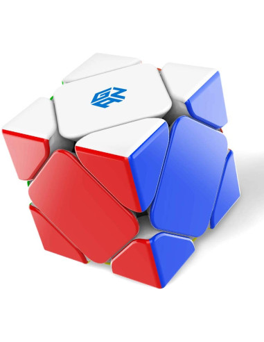 Cubo de rubik gan skewb magnetico enhanced stk multicolor