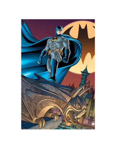 Puzzle 3d lenticular dc comics batman batseñal 300 piezas