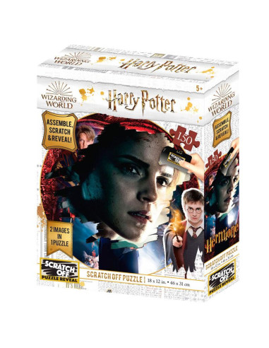 Puzzle para rascar harry potter hermione 150 piezas