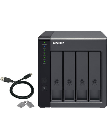 Caja de expansion de raid qnap tr - 004 usb 3.2 gen 1 4 bahias