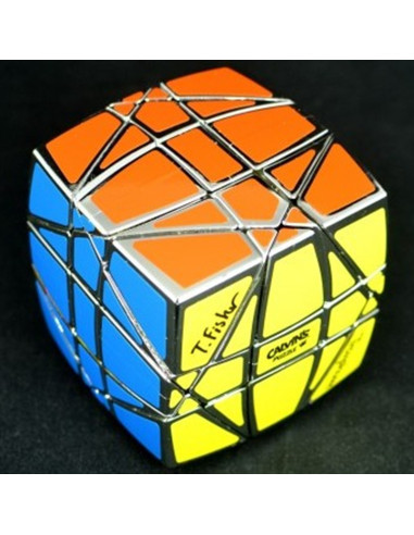 Cubo de rubik calvin's hexaminx plata