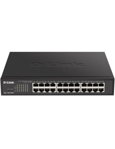 Switch d - link 24 puertos 10 - 100 - 1000 gestionable poe 12puertos