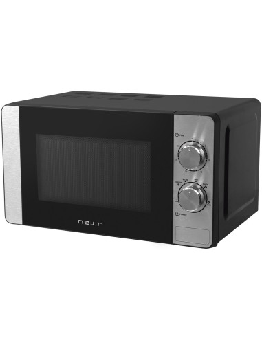 Microondas nevir nvr - 6232 ms 20l 700w acero inoxidable exterior