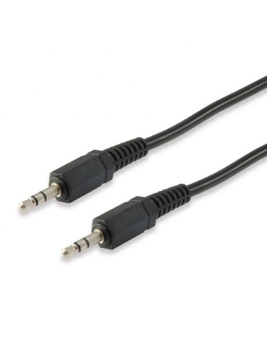 Cable audio equip mini jack 3.5mm macho macho 2.5m