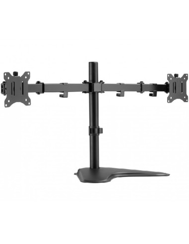 Soporte equip pantalla sobremesa 13pulgadas - 32pulgadas doble brazo soporta 2 monitores vesa standard hasta 8kg