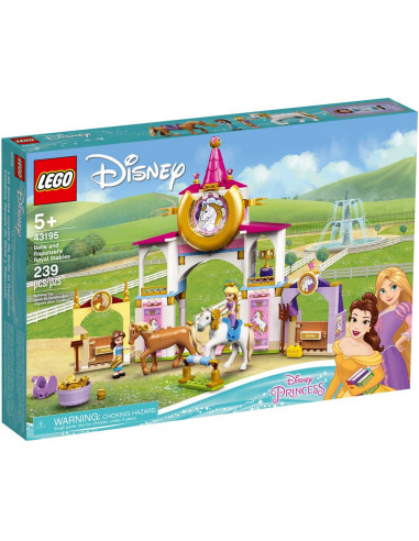 Lego disney establos reales de bella y rapunzel