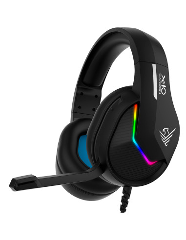 Auriculares gaming phoenix x - io negros multiplataforma con cable jack y adaptador