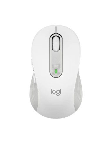 Mouse raton logitech m650 mediano optico wireless inalambrico blanco crudo