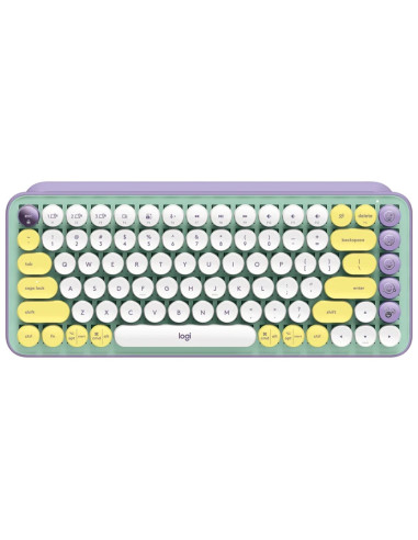 Teclado logitech pop keys daydream mint wireless inalambrico