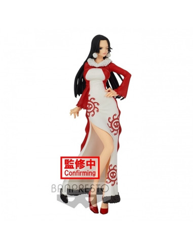 Figura banpresto one piece glitter & glamours boa hancock winter style