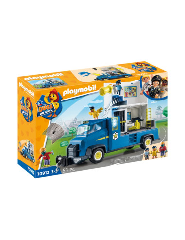 Playmobil duck on call camion de policia