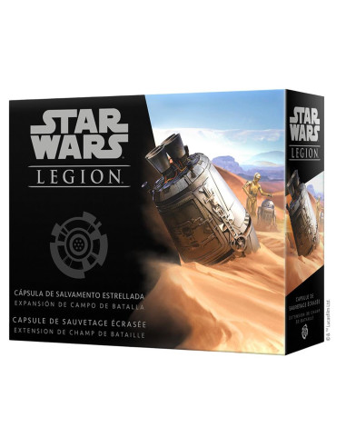 Juego de mesa star wars legion : capsula de salvamento estrellada pegi 14