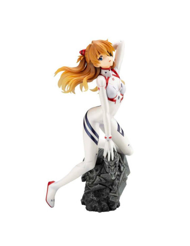 Figura kotobukiya evangelion asuka shikinami langley white plugsuit 23 cm