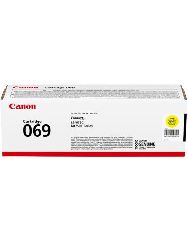 Toner canon 069 amarillo 5091c002