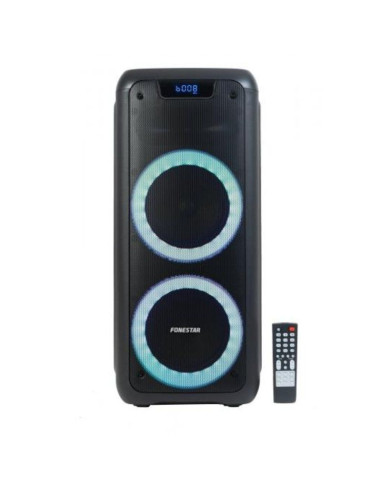 Altavoz portatil fonestar party - duo bluetooth -  100w - mando a distancia