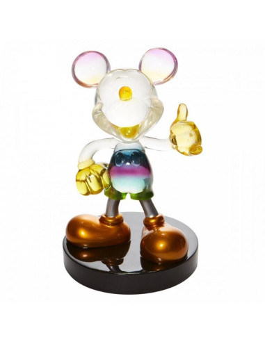 Figura resina enesco disney mickey & minnie grand jester mickey mouse