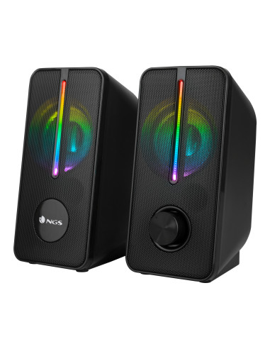 Altavoces gaming ngs gsx - 150 -  12w -  usb -  rgb