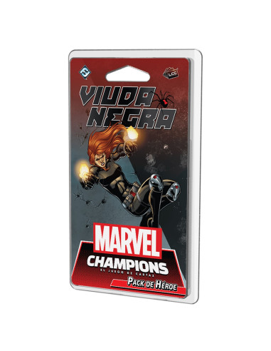 Juego de mesa marvel champions viuda negra pegi 14