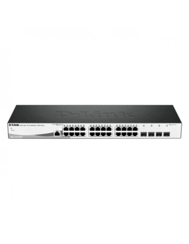 Switch d - link 28 puertos gestionable 24 puertos gigabit ethernet 10 - 100 - 1000 4 puertos sfp