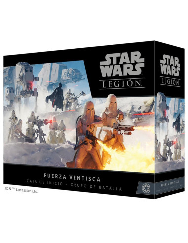 Juego de mesa star wars legion: fuerza ventisca pegi 14