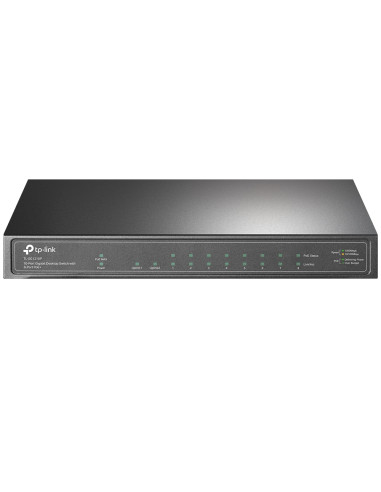 Switch 10 puertos tp - link tl - sg1210p 10 - 100 - 1000 8 puertos poe+ 1 puerto sfp