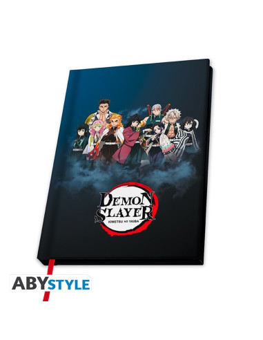 Cuaderno de notas abystyle demon slayer -  pilares