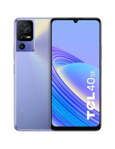 Telefono movil smartphone tcl 40se purple - 128gb rom - 4gb ram