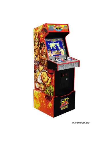 Maquina recreativa wifi arcade 1 up legacy -  turbo street figther