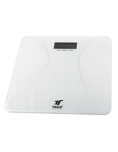 Bascula de baño thulos th - bd119 blanco carga maxima 180kg