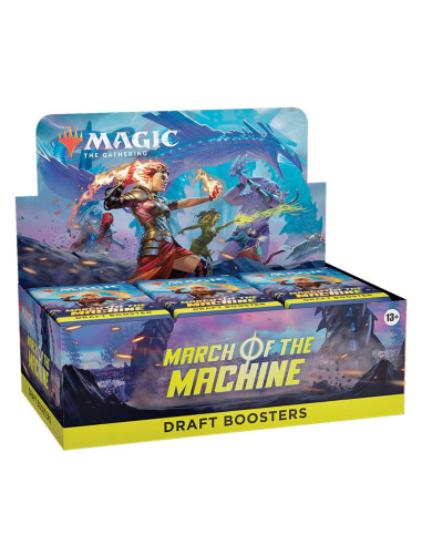 Caja de cartas wizards of the coast magic the gathering draft booster march of the machine 36 unidades inglés