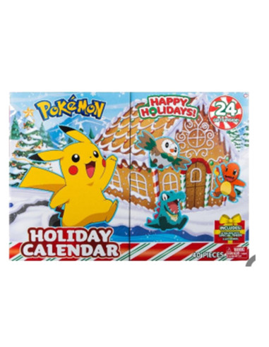 Calendario adviento pokemon holiday calendar navidades 2023