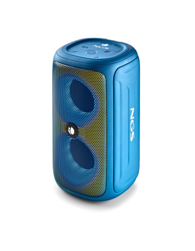 Altavoz bluetooth ngs roller beast - 32w - azul celeste