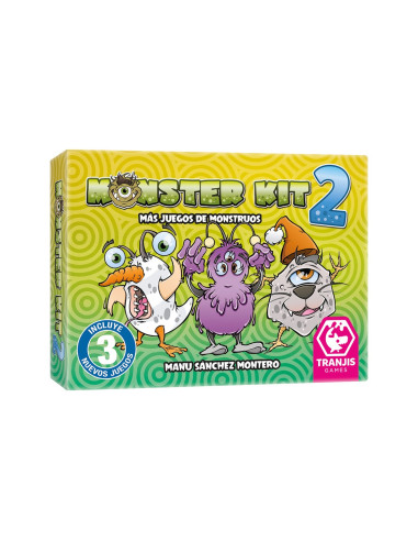 Juego de mesa monster kit 2 edad recomendada 3 años