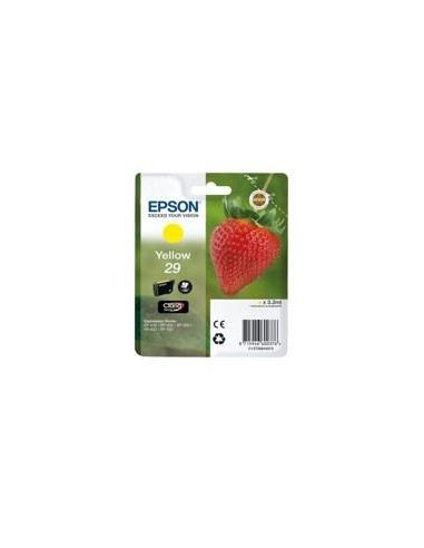 Cartucho tinta epson 29 c13t29844012 amarillo xp235 - xp332 - xp3357xp4327xp435 -  fresa