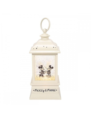 Farolillo de purpurina enesco disney mickey & minnie