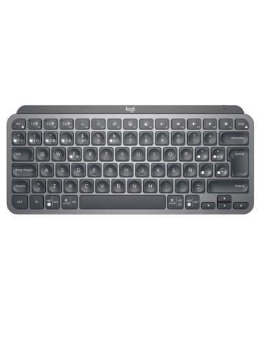 Teclado logitech mx keys mini grafito wireless inalambrico